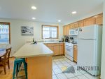 Kitchen equipped with a dishwasher, electric oven/stove top, toaster oven, microwave, crockpot and much more 